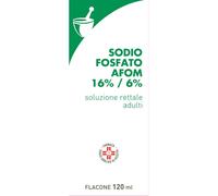 Sodio fosfato afom 16% / 6% soluzione rettale