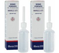 Sodio Fosfato Marco Viti 16% / 6% Soluzione Rettale 2x120 ml Soluzione