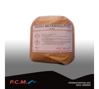 SODIO METABISOLFITO 25 KG CONSERVANTE ANTIOSSIDANTE PCM
