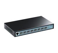 SODOLA Switch a 8 porte da 10 Gbit, gestito L3, porte SFP+ 8 x 10G | Link Aggregation/QoS/VLAN/IGMP, switch di rete senza ventole da 10 Gb Multi-Gig Layer 3 Management