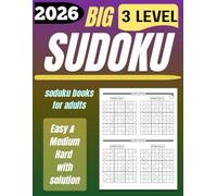 soduku books for adults: Easy To Hard and Challenging Puzzles for Brain Training, Stress Relief, Focus Improvement, and Logical Thinking