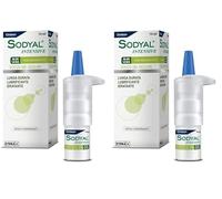 Sodyal Intensive Gocce-Gel - Lubrificante di lunga durata ed idratante. Gocce oculari con Acido ialuronico ed estratti naturali di Aloe vera - 10 ml (Confezione da 2)