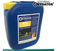 Söchting 5L Oxydator Soluzione 6% Perossido di Idrogeno Stagno Acquario Alga