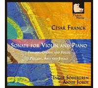 Södergren/Jodry César Franck: Sonata for Violin & Piano (CD)