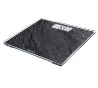 Soehnle Style Sense Compact 300 Bilancia pesapersone, Bilancia digitale display LCD, Bilancia pesa persona digitale piedi antiscivolo, nero Slate