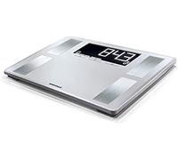 Soehnle Shape Sense Profi 200 Pesa Persona Elettronica di Analisi Corporea, Vetro di Sicurezza e Plastica, LCD, 180 kg