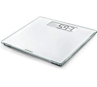 Soehnle Style Sense Comfort 100 Bilancia Pesapersone, Bilancia Precisa Lcd Fino A 180Kg, Bilancia Elettronica Pesapersone, Bianca, 35 X 34.5 X 3.5 Cm