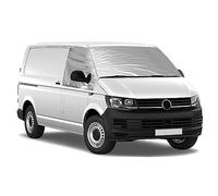 Soekodu Copertura Parabrezza Auto Compatibile con VW T6, Parasole per Finestrino Anteriore, 100% Oscuramento, Blocca I Raggi UV, Resistente Alle Intemperie
