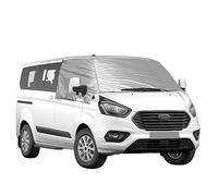 Soekodu Copertura Parabrezza Auto per Ford Transit Custom 2012-2022, 100% Oscuramento, Copertura Avvolgente per Finestrino Anteriore Resistente Alle Intemperie