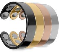 SöMni Anello magnetico da donna per la menopausa, riduce lo stress e l'ansia, migliora la qualità del sonno, favorisce la combustione dei grassi e la guarigione naturale, terapia magnetica regolabile