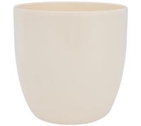 Soendgen ceramica - Vaso per fiori Basilea Full Color, vaniglia, 21 x 21 x 20 cm