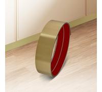 Soengsau Piastra di protezione in metallo, antigraffio, per parete, porta d'ingresso, credenza della cucina, punta della lavastoviglie (500 x 8 cm, oro spazzolato)