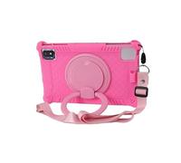 SOENS Compatibile con TCL 10 Tab Max 4G 10.4"/Tab 10S 10L 10.1" custodia morbida in silicone protettivo per tablet con cinturino (colore: rosa, dimensioni: per TCL Tab 10L)