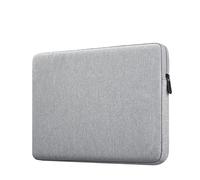 SOENS Custodia per laptop e tablet, custodia per tablet da 11", 12", 13", 15", 15,6", adatta per Xiaomi, Huawei, HP Dell (grigio chiaro, per 15")