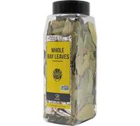 Soeos Foglie di alloro da 57 g, non OGM verificate, foglie di alloro essiccate naturali, appena confezionate per mantenere fresche, erbe di alloro per cucinare, foglie di alloro essiccate, foglie di