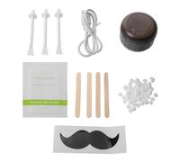 SOESFOUFU 1 Set Mini Scaldacera Kit - Macchina per sciogliere la cera depilatoria per uomo e donna, per uso domestico - Accessorio per la depilazione di naso e orecchie