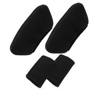 SOESFOUFU 1set Coprimaniglie Ergonomici Per Stampelle Di Coperture Antiscivolo e Fleece Polare Comodi e Traspiranti Per Supporto e Sicurezza Durante La Camminata