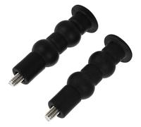 SOESFOUFU 2 pezzi Bulloni di Fissaggio Top-mount per Sedile Wc in Acciaio Inossidabile e PP da Resistenti e Facili da Installare Viti di Ricambio per Copriwater con Superficie Liscia e