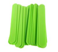 SOESFOUFU 25 Pezzi Spatola Bastoncini Per Mescolare Da Laboratorio Forniture Per Uffici Medici Depressi Della Lingua Medica Strumenti Di Miscelazione Degli Esperimenti Verde Plastica