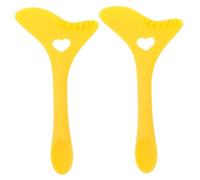 SOESFOUFU 2pezzi Strumento Timbratore Eyeliner Inferiore Per Donne Per Applicazione Veloce e Facile Di Trucco Occhi Leggero e Portatile Stencil Per Sguardo