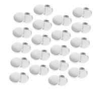 SOESFOUFU 30 pezzi Vaschette Vuote per Ombretti in Alluminio Contenitori Riutilizzabili per Trucco Donna e Ragazze Organizer Pratico per Palette Makeup Supporto Sicuro e Versatile per