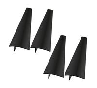 SOESFOUFU 4 pezzi Copertura Silicone per Spazi Piano Cottura Resistente al Calore Flessibile per Cucina e Ufficio Facile da Pulire e Adattabile Fornelli Sopra o Sotto Piano