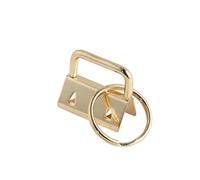 SOESFOUFU 50 Pezzi Clip in Ferro per Tracolla Valigia, Accessori Artigianali Resistenti che Non Si Deformano Né Sbiadiscono, per Fai da Te e Portachiavi da Polso Colore Colore Casuale