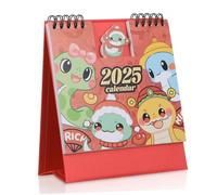 SOESFOUFU Calendario Da Scrivania Pianificatore Mensile Decorativo Per Ufficio Design Artistico e Funzionalità Versatile Con Sezioni Per Appunti e Pianificazione