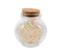 SOESFOUFU Capsula Messaggio Luminosa Foglietti Fluorescenti in Materiale Sintetico per Esprimere Amore e Amicizia, 100 Pezzi per Bottiglia dei Desideri e Messaggi Speciali