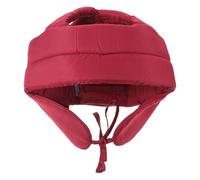 SOESFOUFU Casco di sicurezza regolabile, copricapo protettivo morbido per anziani, cappello protettivo imbottito per adulti per prevenire cadute, assistenza domiciliare, riabilitazione, rosso