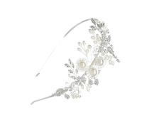 SOESFOUFU Cerchietto per Chioma da Sposa Bianche e Chic in Accessorio la Vita Quotidiana e Banchetti