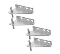 SOESFOUFU Cerniera Per Frigorifero in Acciaio Inox 37mm Tappo in Gomma, Kit 4 Pezzi Per Porta Congelatore Domestico e Commerciale, Ricambio Professionale Silenzioso e Resistente