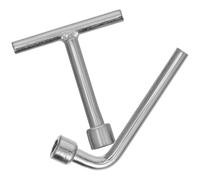 SOESFOUFU Chiave Triangolare in Acciaio Inossidabile 2 Pezzi per Quadri Elettrici e Armadietti, Utensile Professionale per Fissaggio Efficiente e Uso Industriale