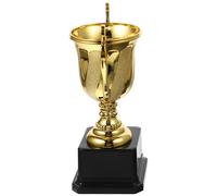 SOESFOUFU Coppa Piccola Premio per Plastica Oro Decorativo | Personalizzabile per Compleanno, Decorazioni Gaming, per Premiare Lavoro Duro Dopo un Incarico