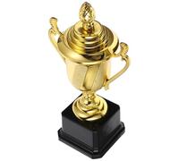SOESFOUFU Coppa Premio Chic in Plastica Oro, Competizioni | Decorazione per Gare e Giochi Bimbo, Stile Vivace, per Premiare Vincitori e Trofei