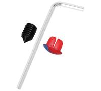SOESFOUFU Copriforo per Rubinetto Lavabo Cucina e Bagno, Rosso e Blu, Compatibile con Maniglie Rubinetto, 1 Set