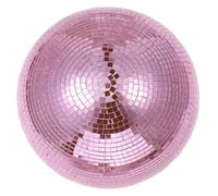 SOESFOUFU Decorazione murale a Forma di Palla da Discoteca - Sfera da Giardino autoadesiva, Decorazioni di Fantascienza interstellare, Mezzo Globo Riflettente 3D, per Matrimoni, 25 cm.