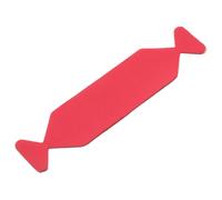 SOESFOUFU Feltro di Lana Spesso per Spatola Auto in Microfibra Rossa, Materiale in Fibra Versatile Funzione Protettiva, per Cambio Colore Veicoli e Centri Estetici Auto