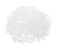 SOESFOUFU Fermo per Orologio da Polso Bianco in Plastico Resistente, Inserito tra Cassa e Corona, Confezione da 1000 Pezzi per Riparazione Orologi Professionale
