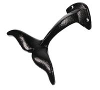 SOESFOUFU Gancio da Parete Coda di Balena in Ghisa Resistente per Garage Organizer Attrezzi da Muro Robusto Ganci Pesanti per Stoccaggio in Officina e Giardino Compatto e Facile