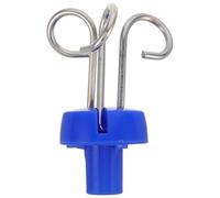SOESFOUFU Gancio per Supporto per Infusione in Acciaio Inox 3 Ganci, Resistente e Portatile, Compatibile Aste Flebo per Uso Ospedaliero e Domiciliare