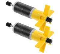 SOESFOUFU Girante per Pompa Sommersa 2 Pezzi Albero di Ricambio, Rotore per Pompa Dell’acqua Vasca Idromassaggio, Ricambio Compatibile per Pompe Sommergibili Uso Domestico e Acquari