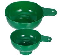 SOESFOUFU Imbuto in Plastica Pp a Bocca Larga 2 Pezzi per Cucina Professionale, per Versare Olio e Marmellate Facilità e Praticità