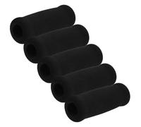 SOESFOUFU Impugnature Per Bastone Da Passeggio Antiscivolo in Spugna Ispessita 5 Pezzi, Sostituzione Manici Per Stampelle Anziani Presa Ergonomica e Accessori Confortevoli Per Supporto Cammino