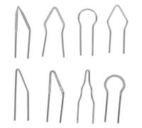 SOESFOUFU Kit di 8 Punte per pirografia - Punte a Filo da 0,04'' - Strumenti di Ricambio per pirografo Regolabile ad Alta impedenza