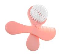 SOESFOUFU Kit Spazzola e Pettine per Ragazzo Ragazza Materiali Sicuri in Nylon e Plastica Delicato per Cura della Desquamazione e Salute del Capelluto Accessori Grooming per Ragazzo Ragazza