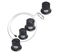 SOESFOUFU Lenti Ingrandimento Orologiaio Portatili con Clip Vetro e Resistenti per Riparazione Orologi e Gioielli Strumento Professionale di Precisione e Uso Industriale Colore Casuale