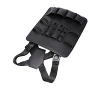 SOESFOUFU Marsupio per Acconciatore Oxford Nero Ergonomico con Accesso Comodo per Forbici e Pettini per Salone di Bellezza