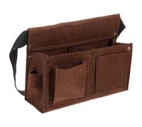 SOESFOUFU Marsupio Portautensili da Carpentiere Regolabile, Borsa Portattrezzi da Costruzione Compatta e Leggera con Cintura Spessa, Marsupio Porta Attrezzi per Lavoro in Cantiere e Uso