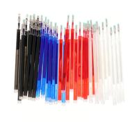 SOESFOUFU Penna per Tessuti da Cucito Inchiostro Scomparsa ad Alta Temperatura, 40 Pezzi, Plastica Resistente, per Ricamo e Sartoria Professionale